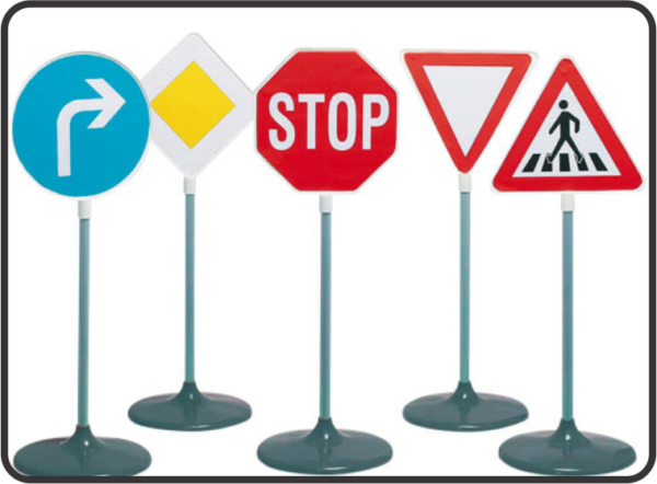 Road n directional signs