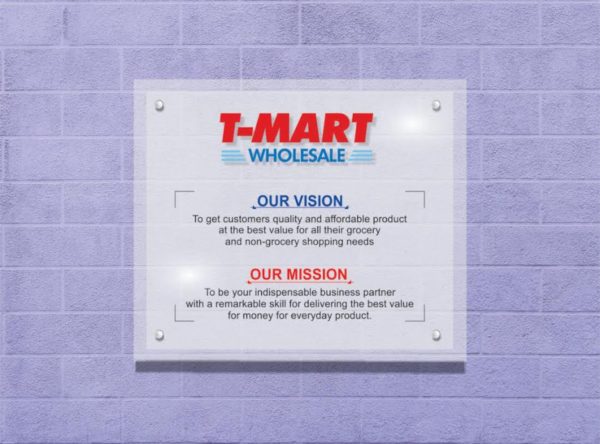 vision and mission statement signs