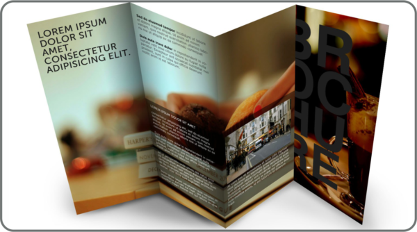 Tri-fold brochure printing and design