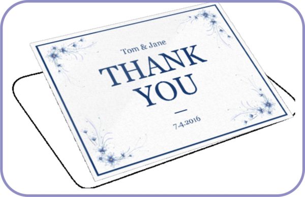 print thank you card in Lagos