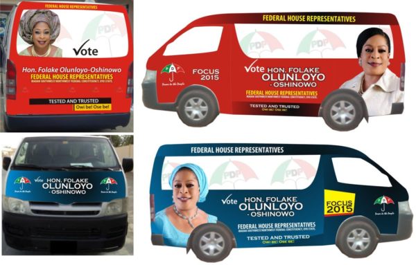 vehicle branding in Lagos