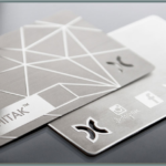 Premium Metallic Business card