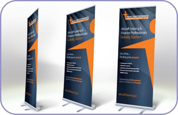 Roll up banners in Lagos